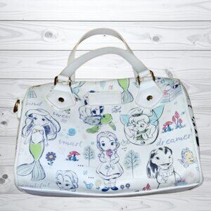 Disney Animators' Collection Satchel Bag - Sketch Print Disney Princesses RARE